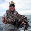 Capt. Dave and a nice Lingcod