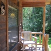 Honeymoon Cabin deck